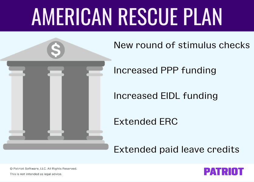 what is covered under the american rescue plan for small business owners