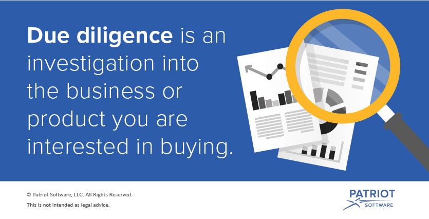 Due diligence definition