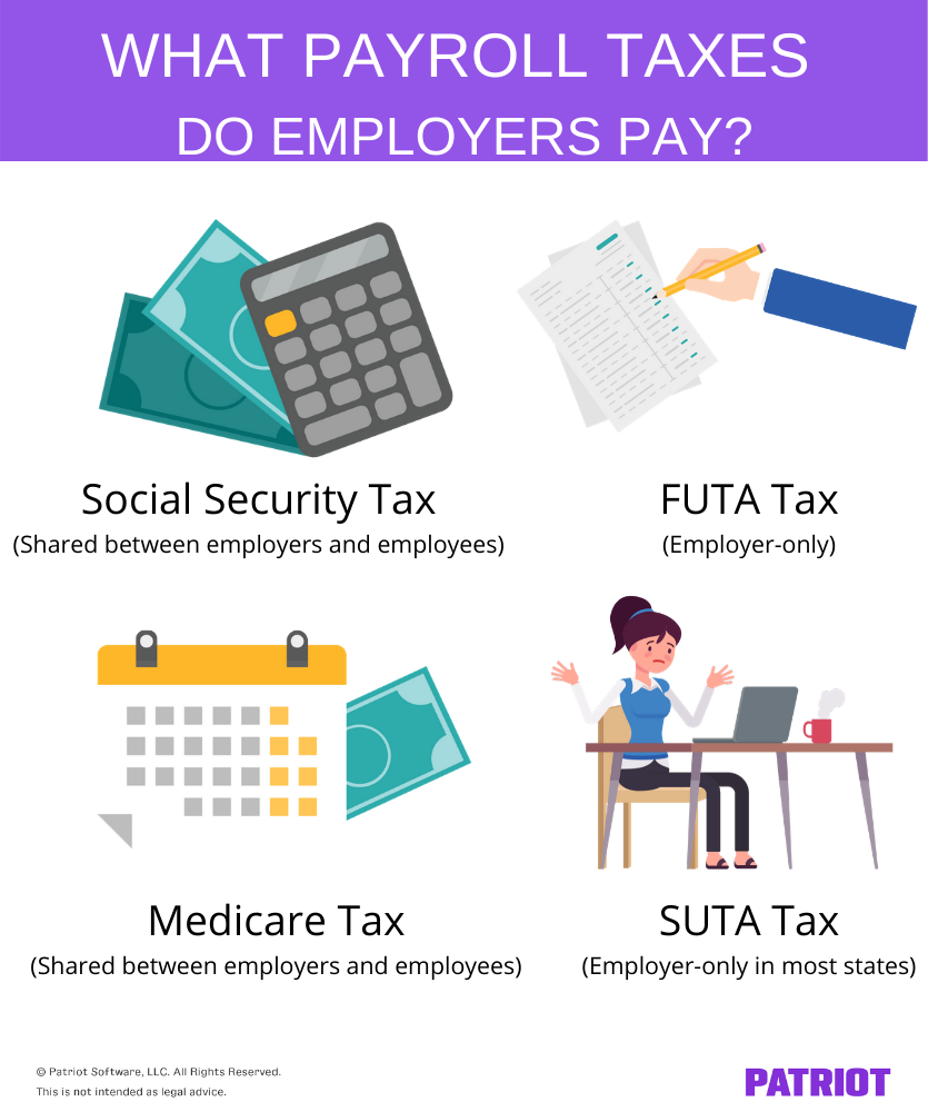 payroll taxes paid by employer 