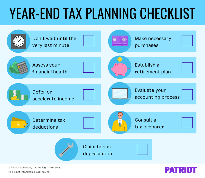 year-end tax planning